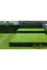 Césped artificial para decorar escaleras y terrazas