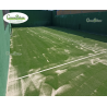 Kit césped artificial pádel color verde + línea