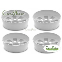 pack 4 vasos de plastico green practicas