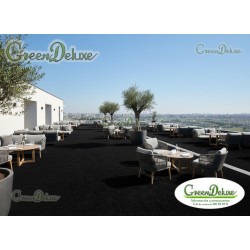 CÉSPED ARTIFICIAL COLOR NEGRO B27