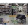 Palet 12 Bobinas Geotextil Poliéster Negro 120 g/m² (1,60 x 100 m) | Total 1.920 m²