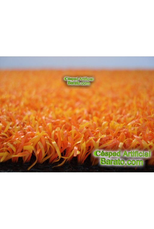 CESPED ARTIFICIAL NARANJA 12MM