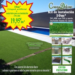 KIT DE CÉSPED ARTIFICIAL 10M² - GDN31