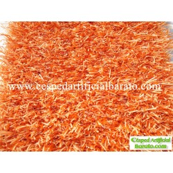 CESPED ARTIFICIAL COLOR NARANJA