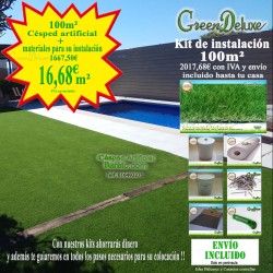 KIT DE CÉSPED ARTIFICIAL 100M² - GDN31