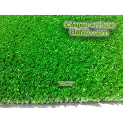 KIT CÉSPED ARTIFICIAL PISTA DE PÁDEL RIZADO 10MM COLOR VERDE + MATERIAL DE INSTALACIÓN