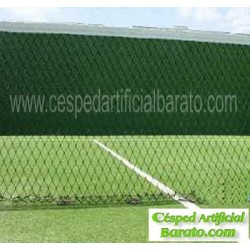 KIT CÉSPED ARTIFICIAL PISTA DE PÁDEL RIZADO 10MM COLOR VERDE + MATERIAL DE INSTALACIÓN